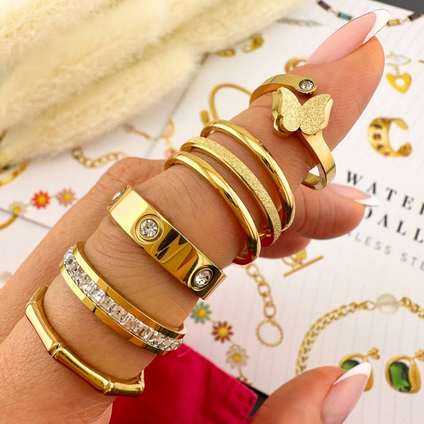 Ring - Fjäril