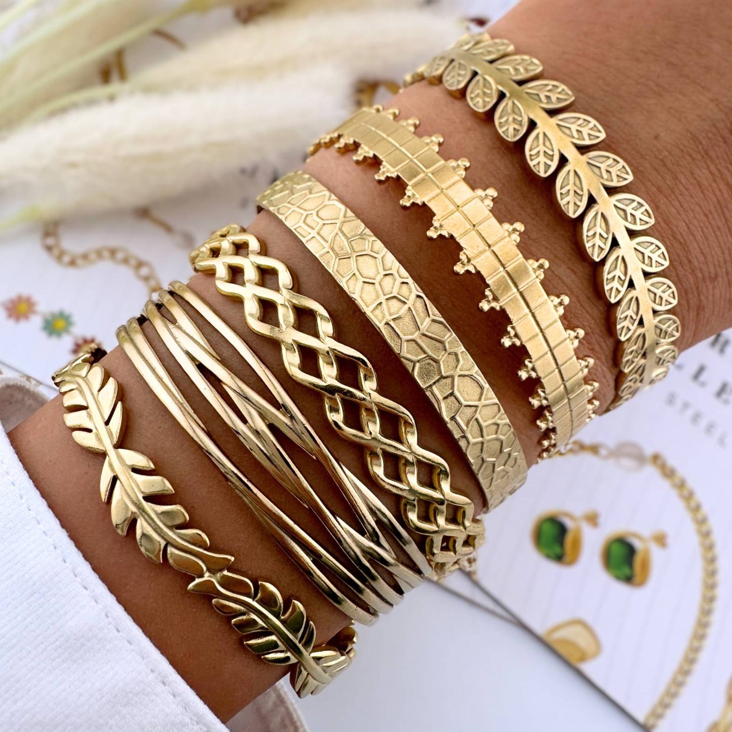 Armband - Löv