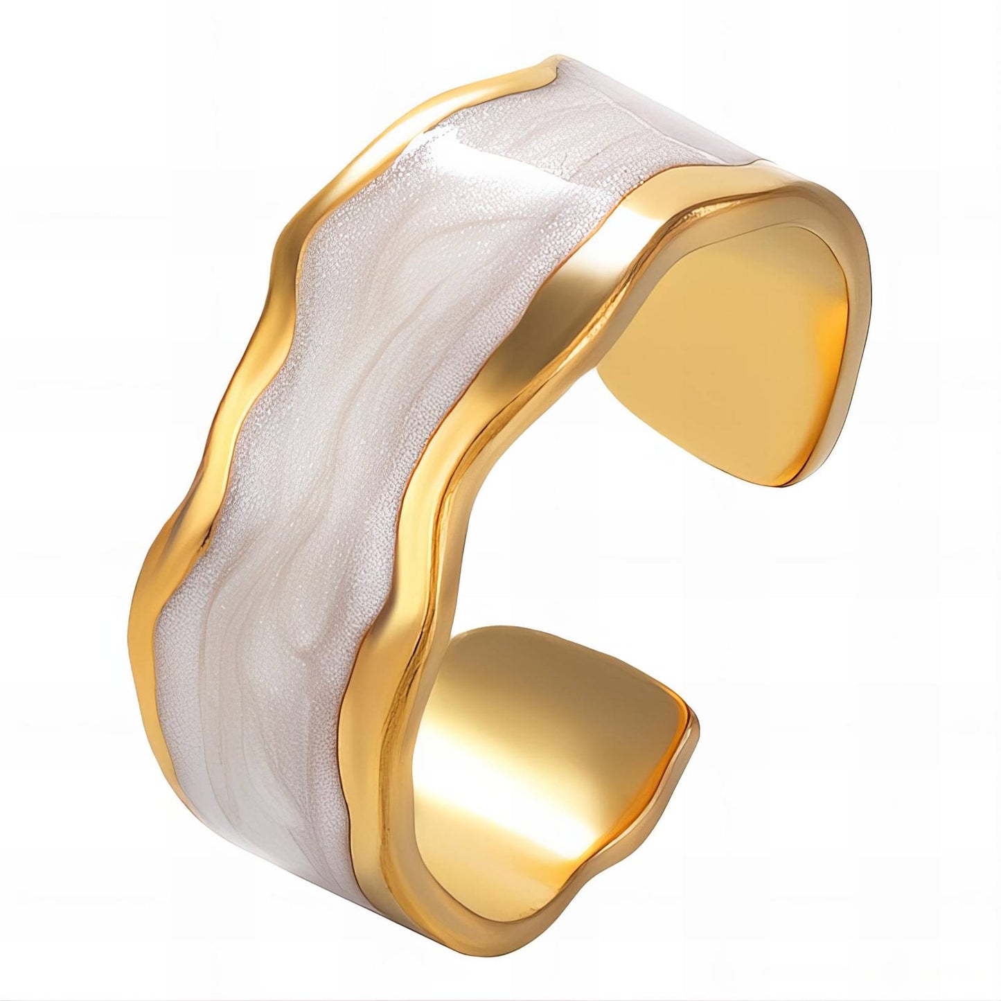 Ring - 18K Guldpläterad