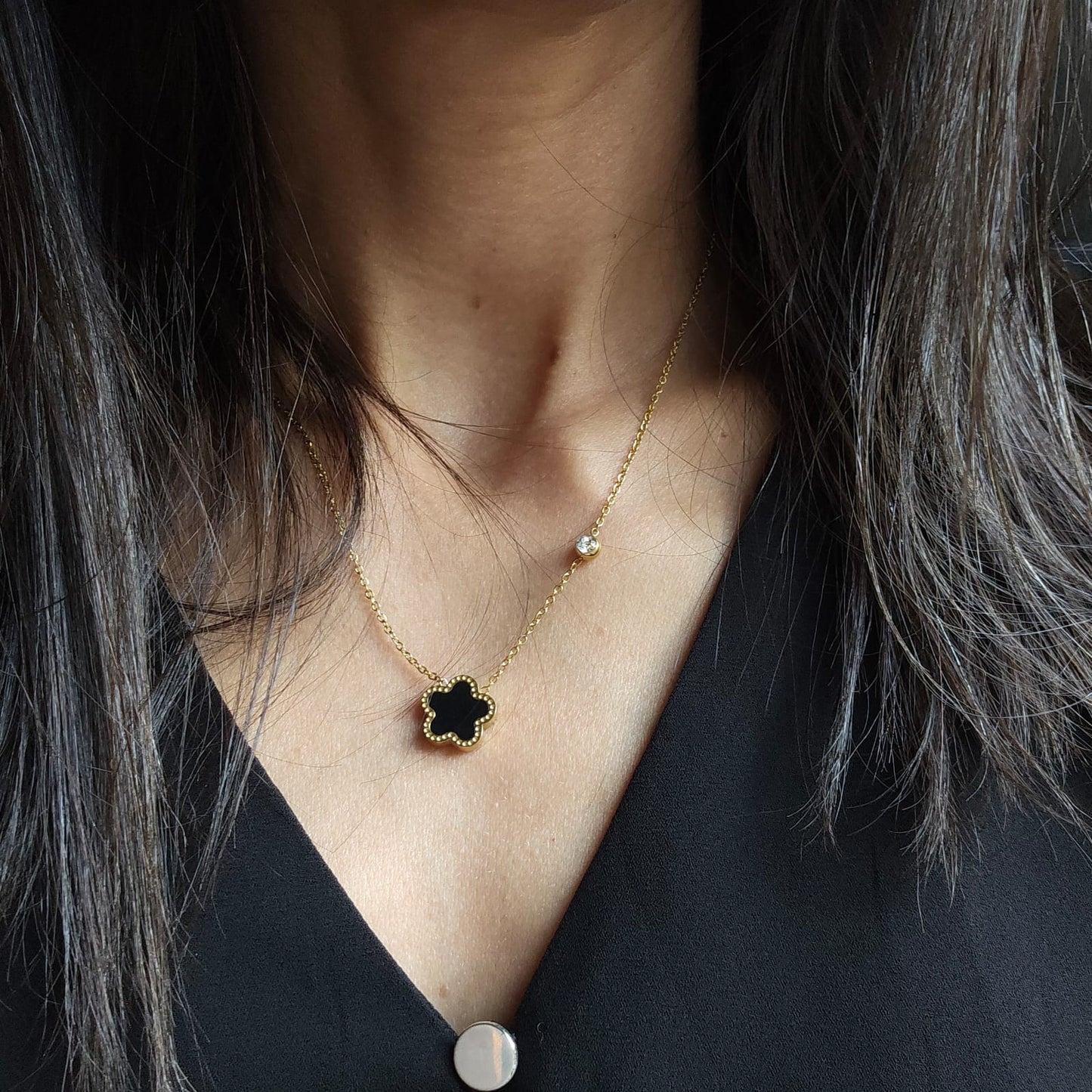 Halsband - Blomma